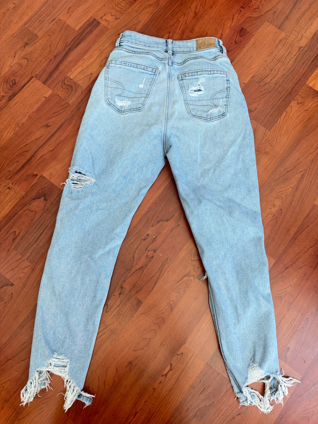 American Eagle Distressed Light Wash Jeans - photo 2