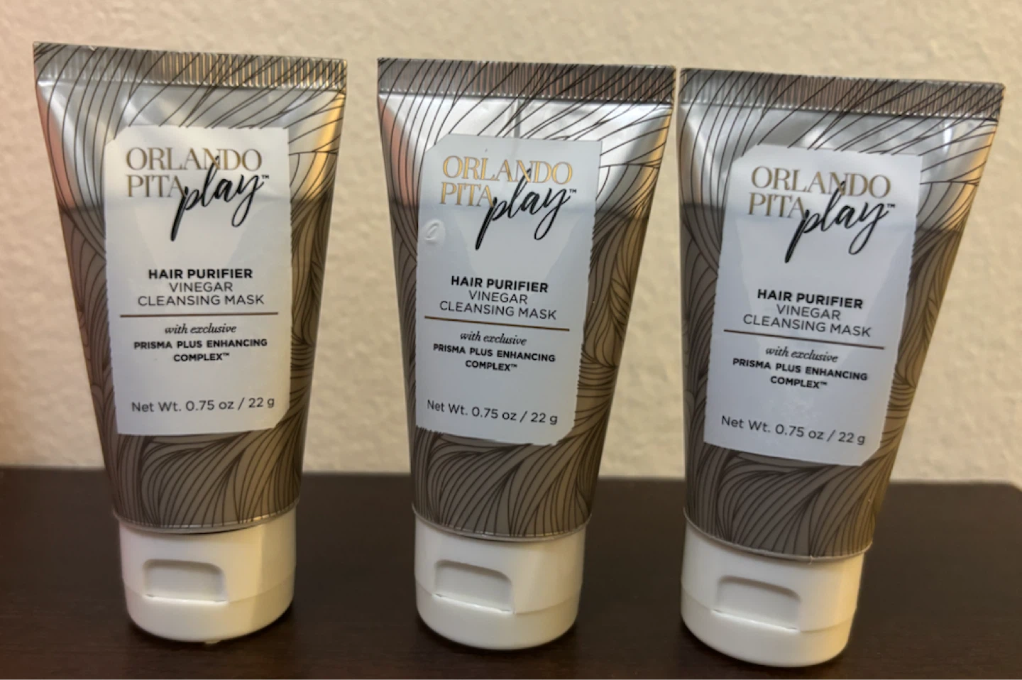 NEW-3 Orlando Pita Play Hair Purifier Vinegar Cleansing Masks