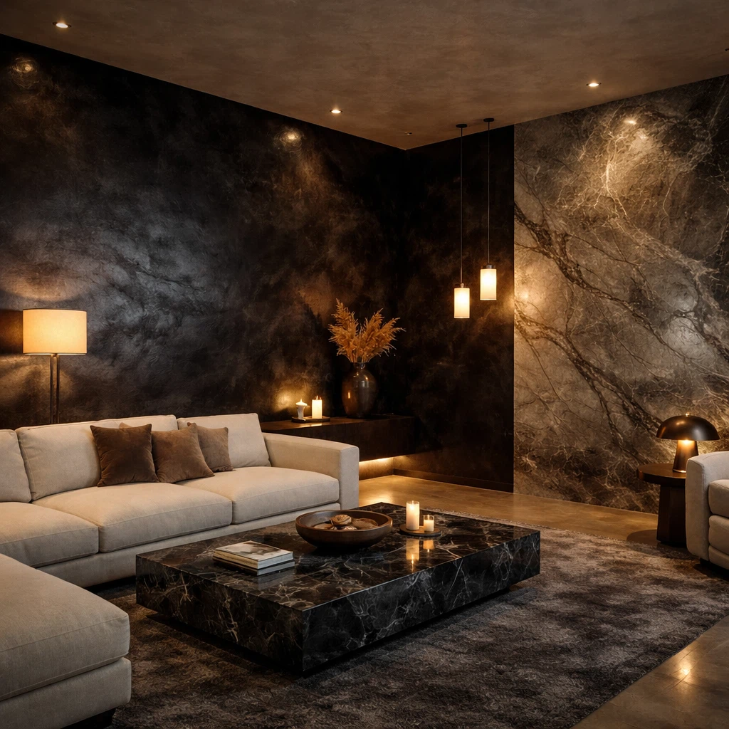 Luxury Venetian Plaster Wall Finishes – Edmonton & Calgary - photo 5