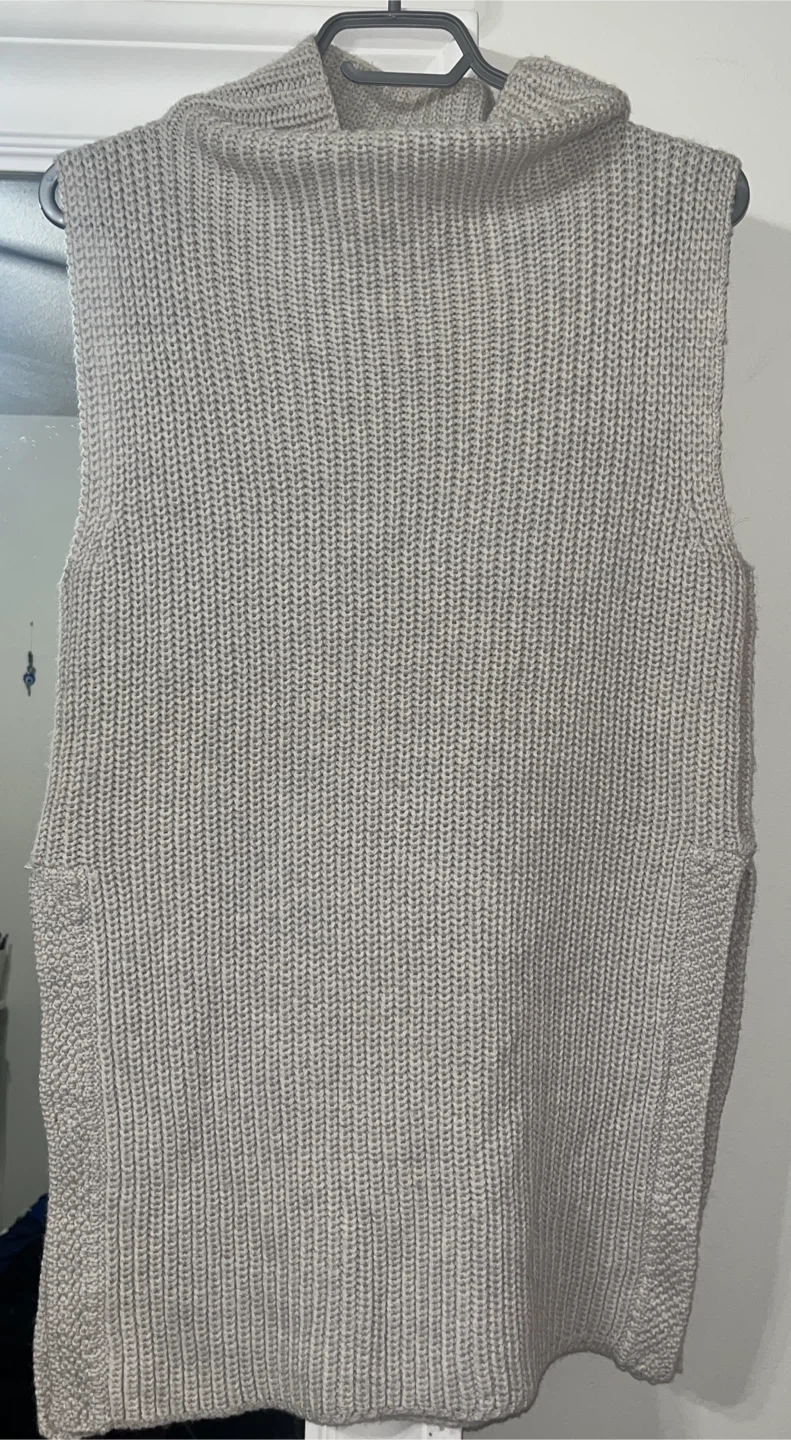 Artizia Sleeveless Knit Turtleneck Vest