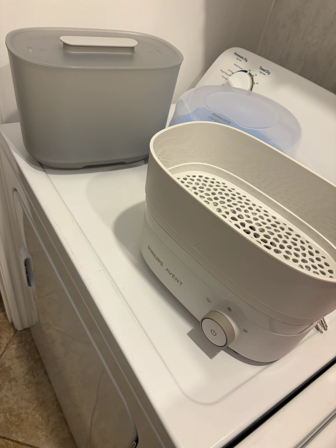 Philips Avent Steam Sterilizer Set & microwave steamer