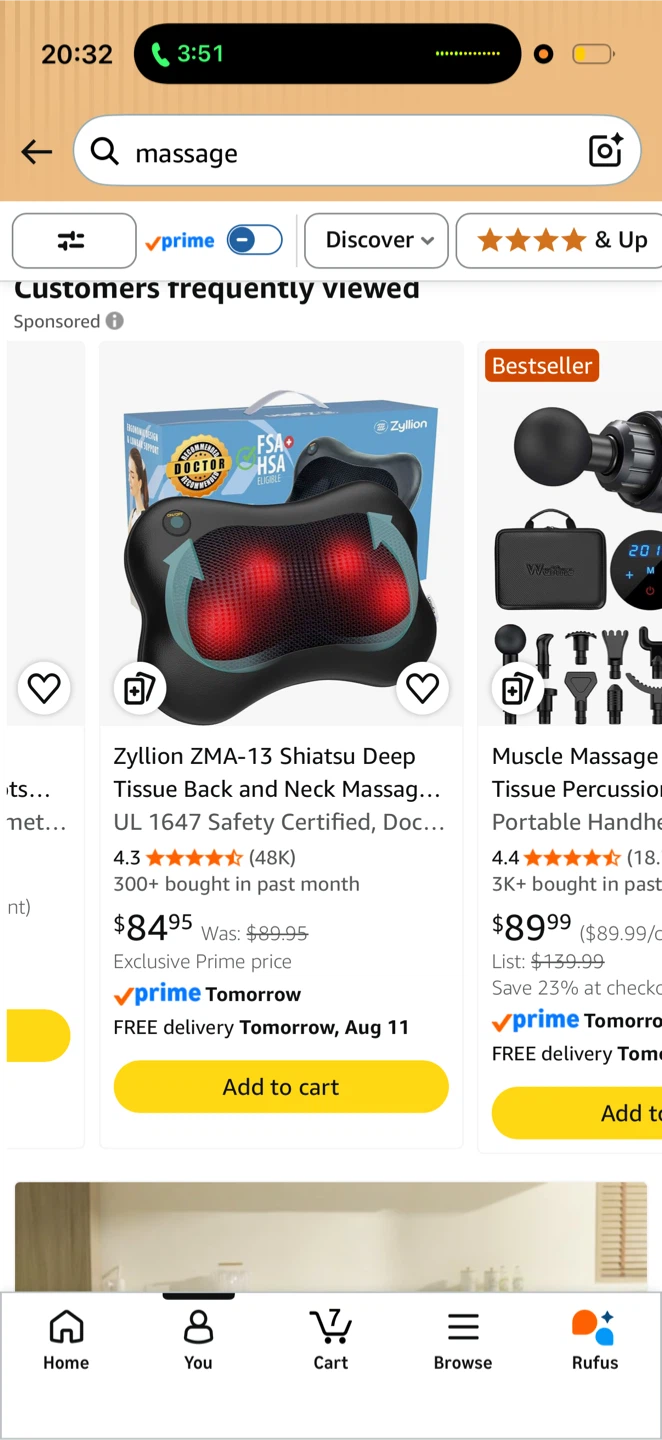 Back&Neck Massage Pillow - photo 4