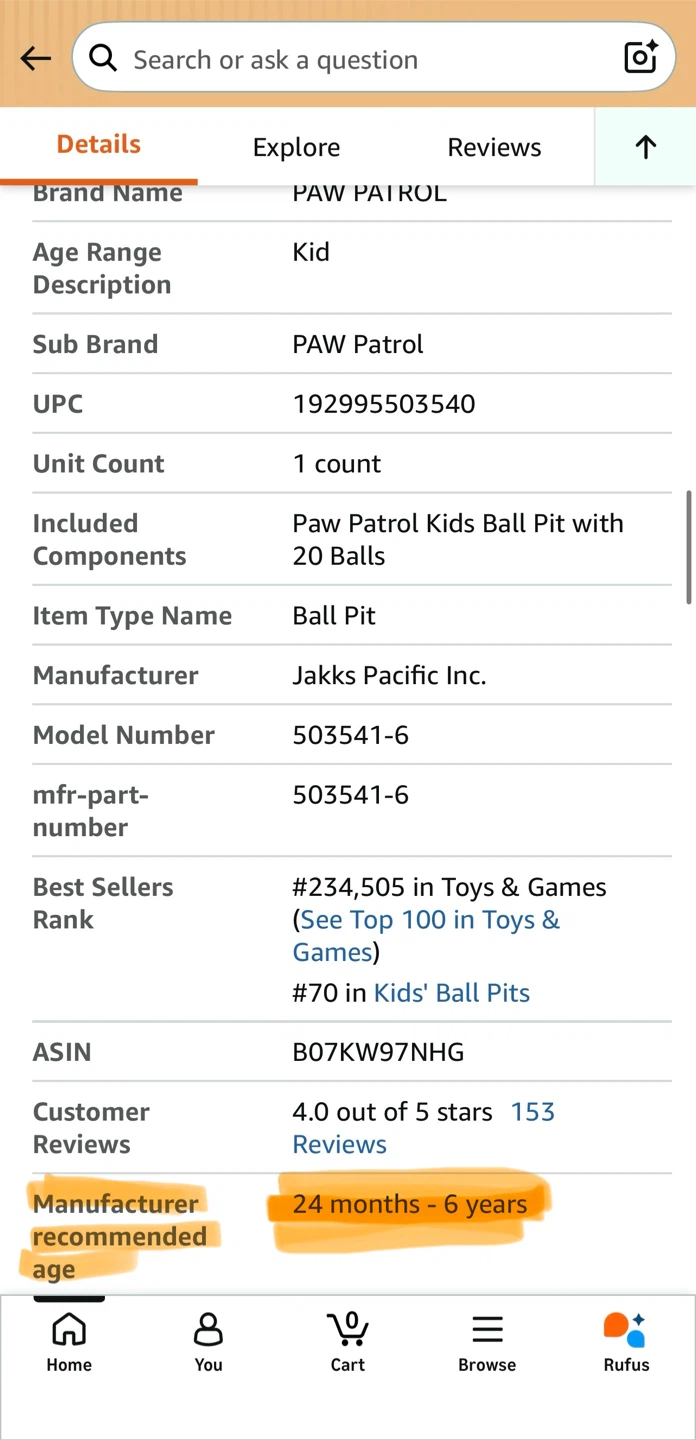 Paw Patrol Inflatable Playland with 20 Balls *NIB* - photo 4