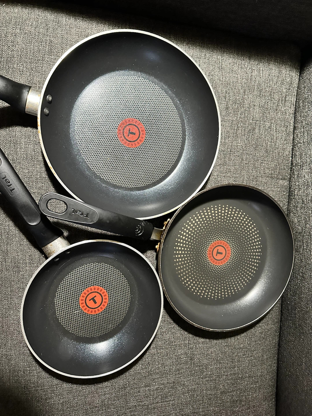 T-fal Frying Pans (Set of 3)