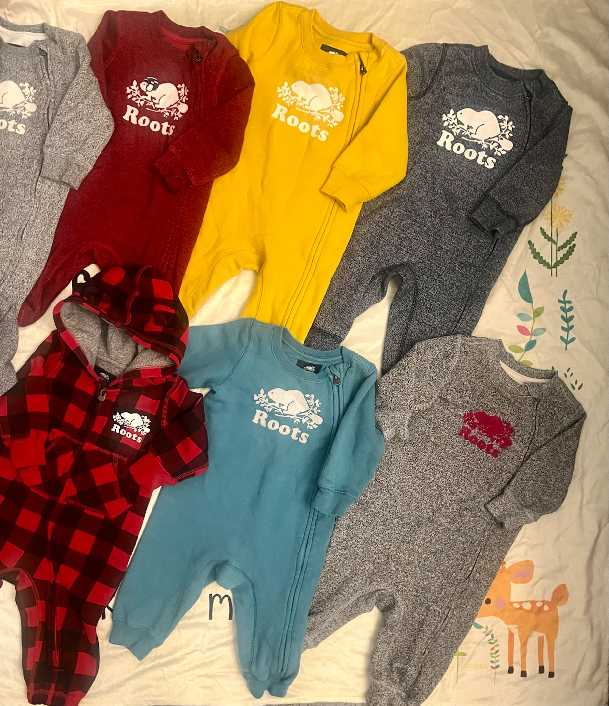 Roots Baby Sleepers Bundle 6m - 12m - photo 2