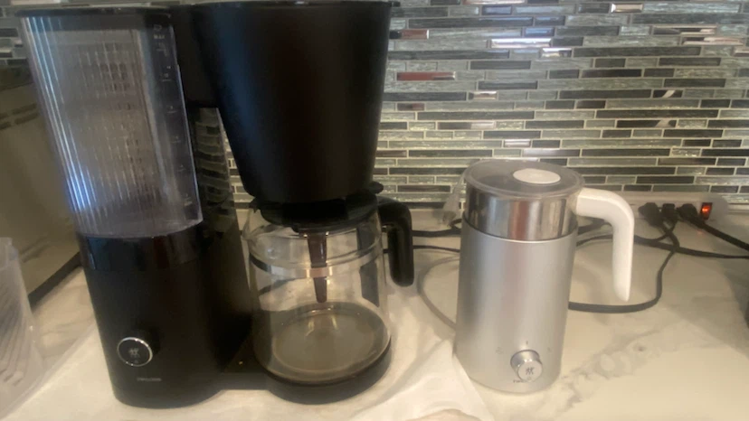 Zwilling Coffee Maker & Milk Frother Set