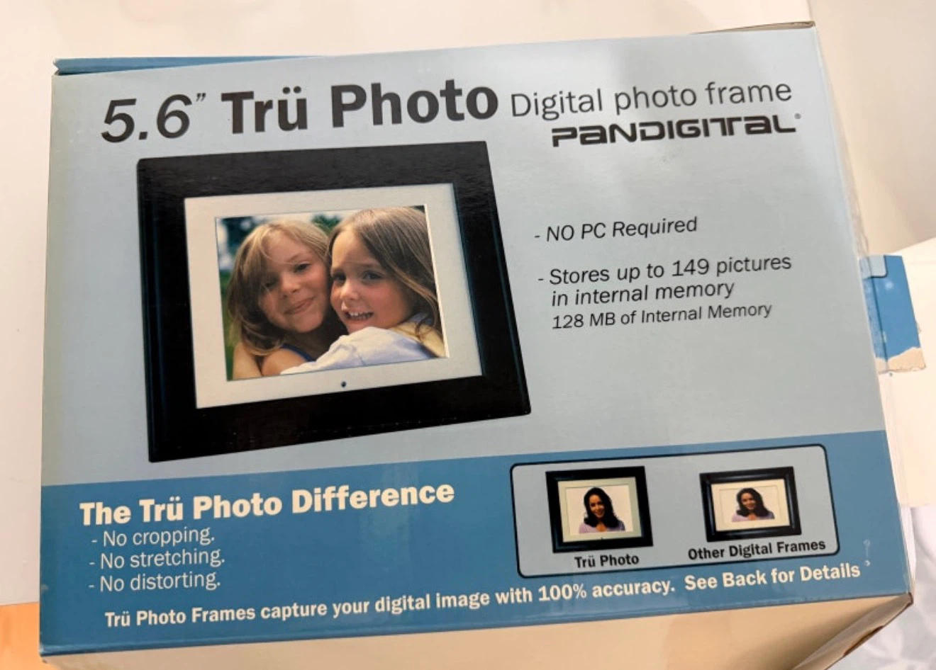 PANDIGITAL 5.6" Tru Photo Digital Photo Frame with Remote - photo 2
