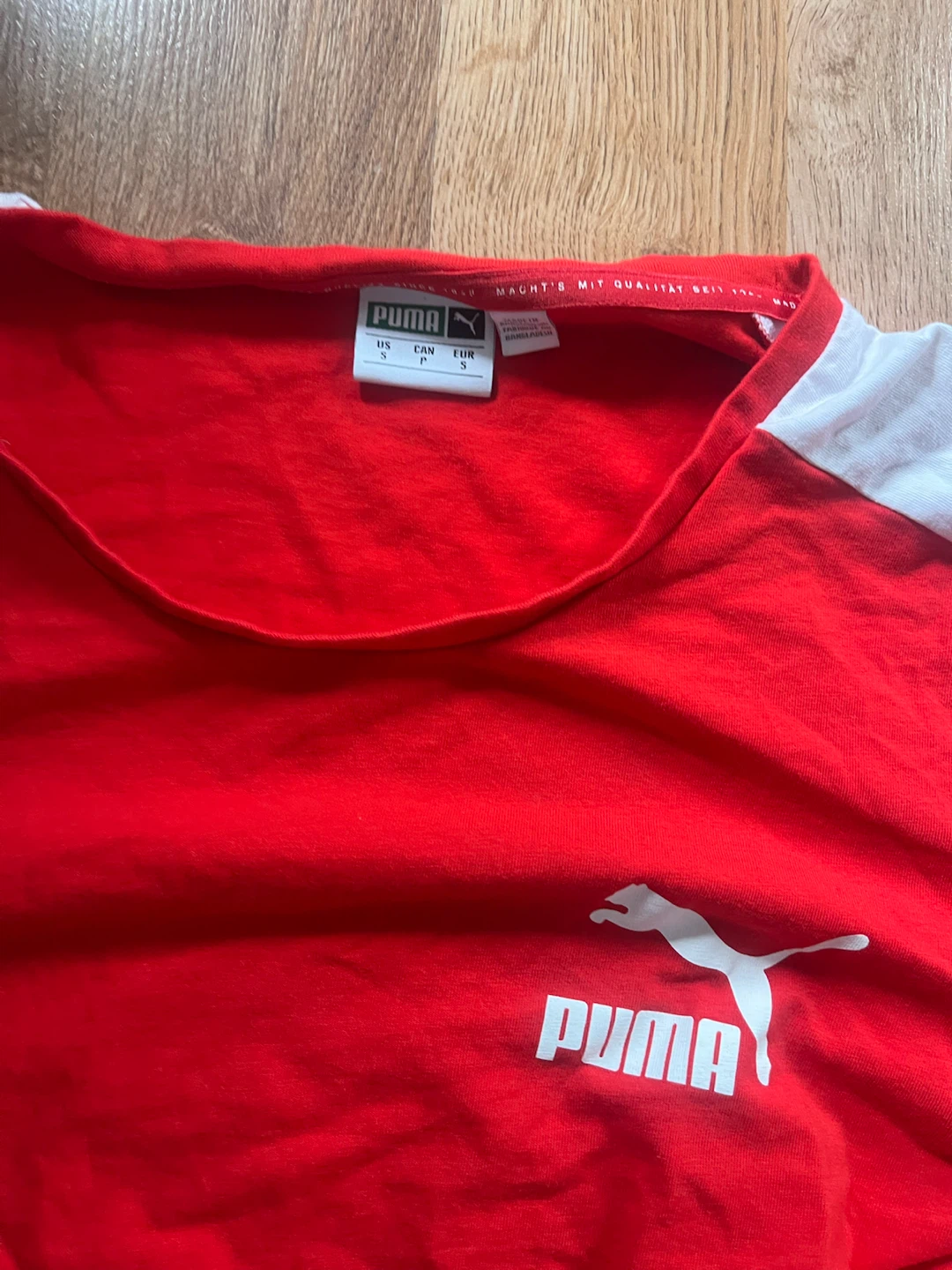 Puma Red T-Shirt - Size S - photo 2