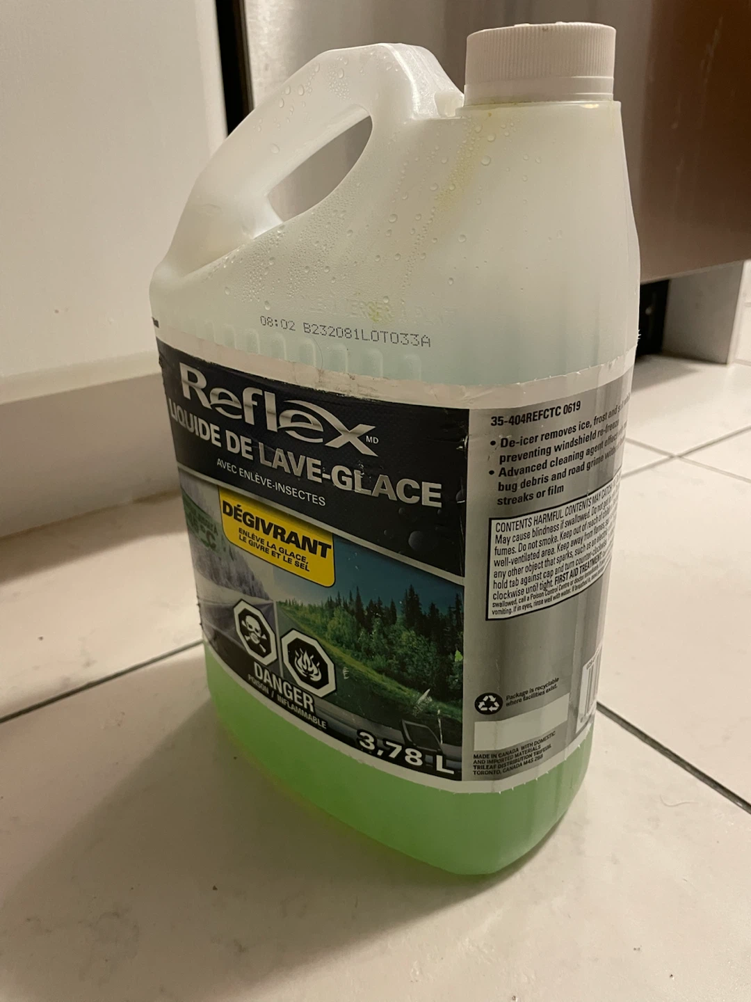 Reflex De-icing Washer Fluid - photo 2