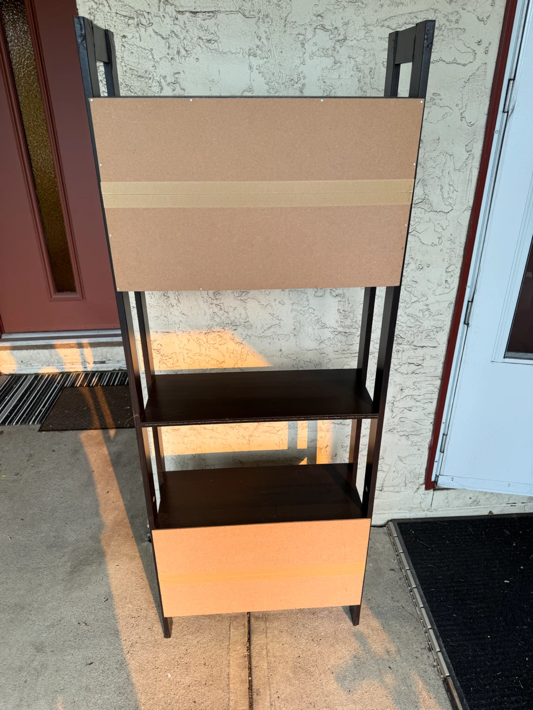 LAIVA Bookcase, black-brown, 165×62×24 cm(24 3/8×65") - photo 3