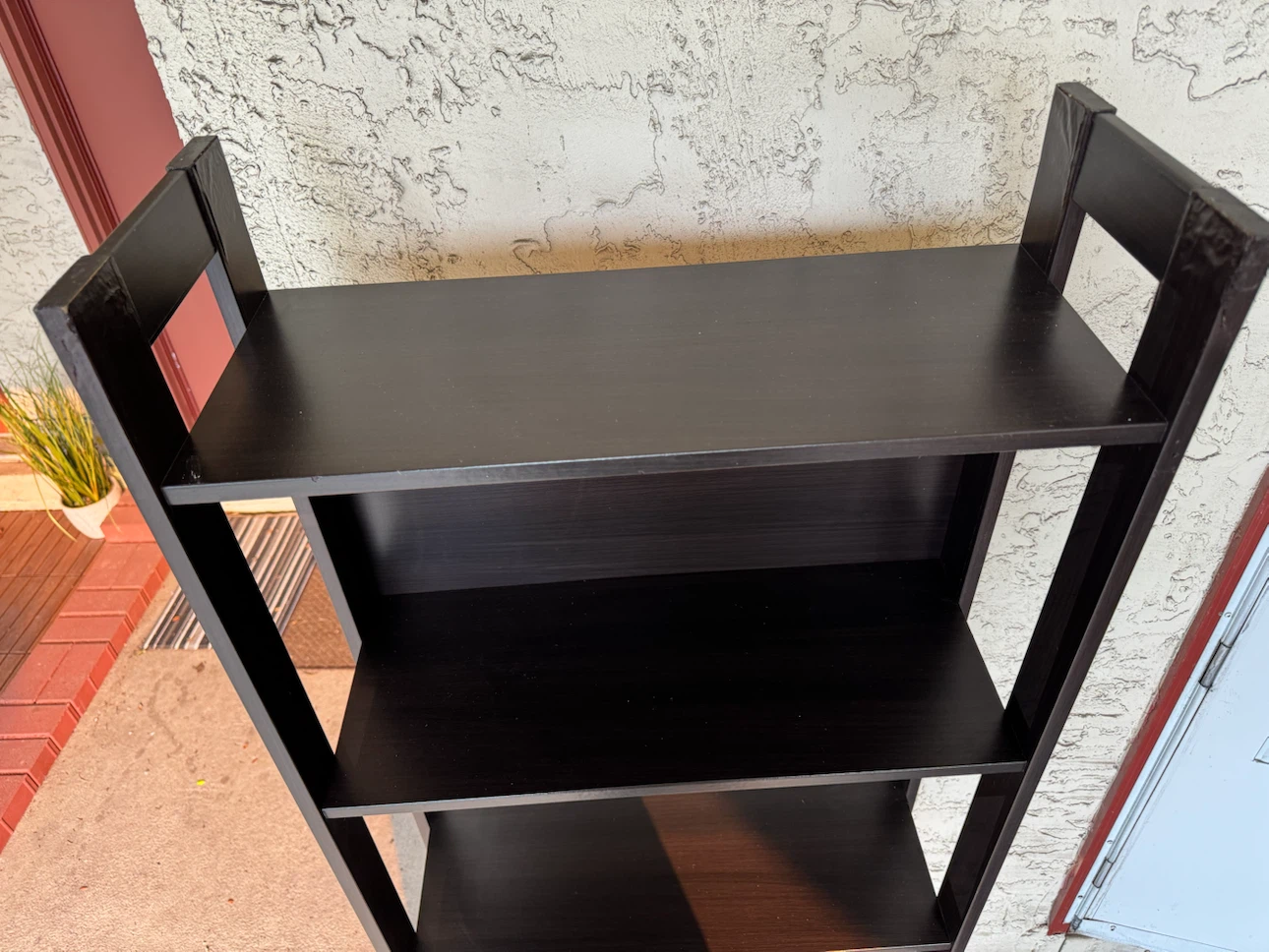 LAIVA Bookcase, black-brown, 165×62×24 cm(24 3/8×65") - photo 5