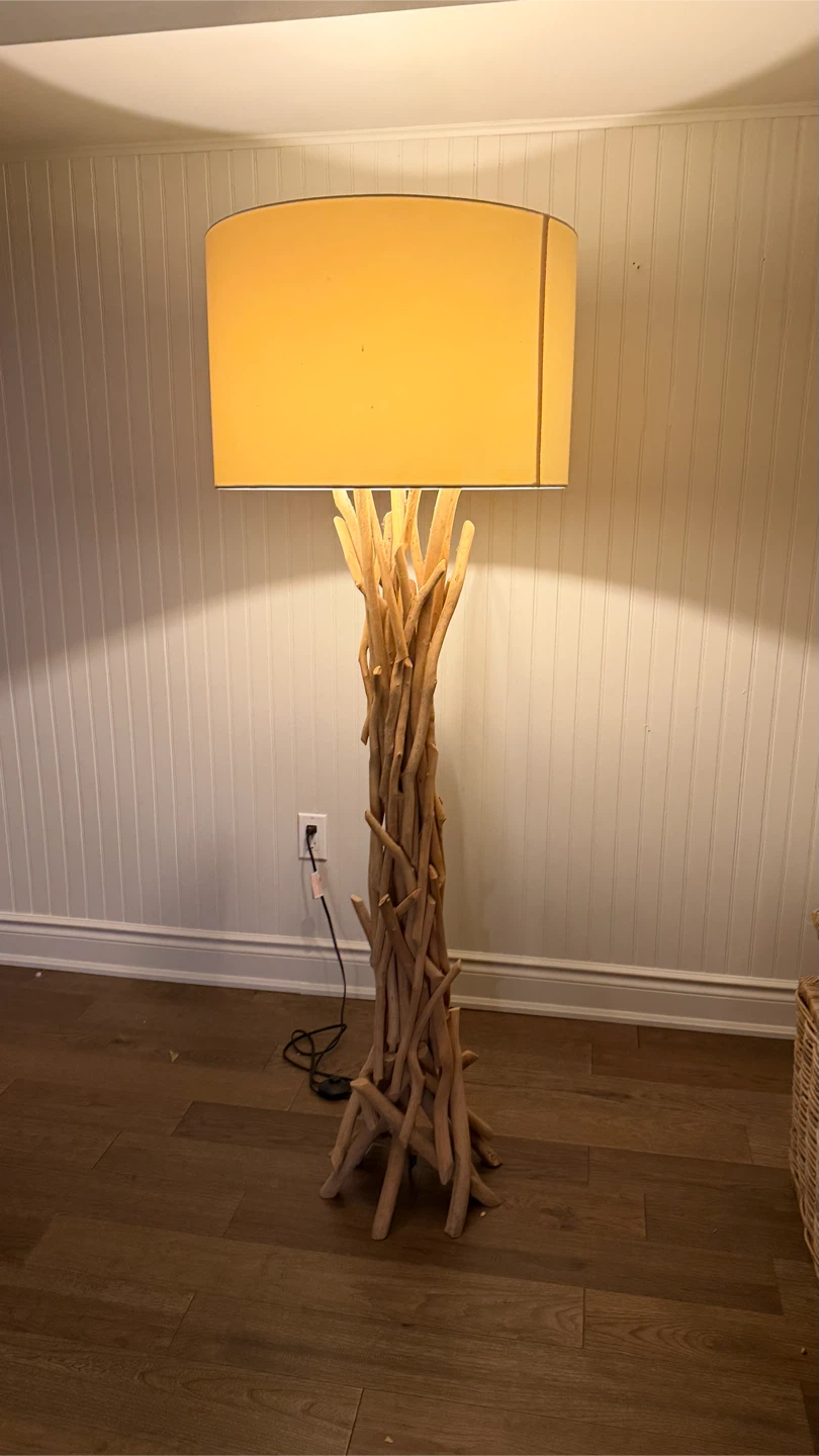 Unique Driftwood Floor Lamp