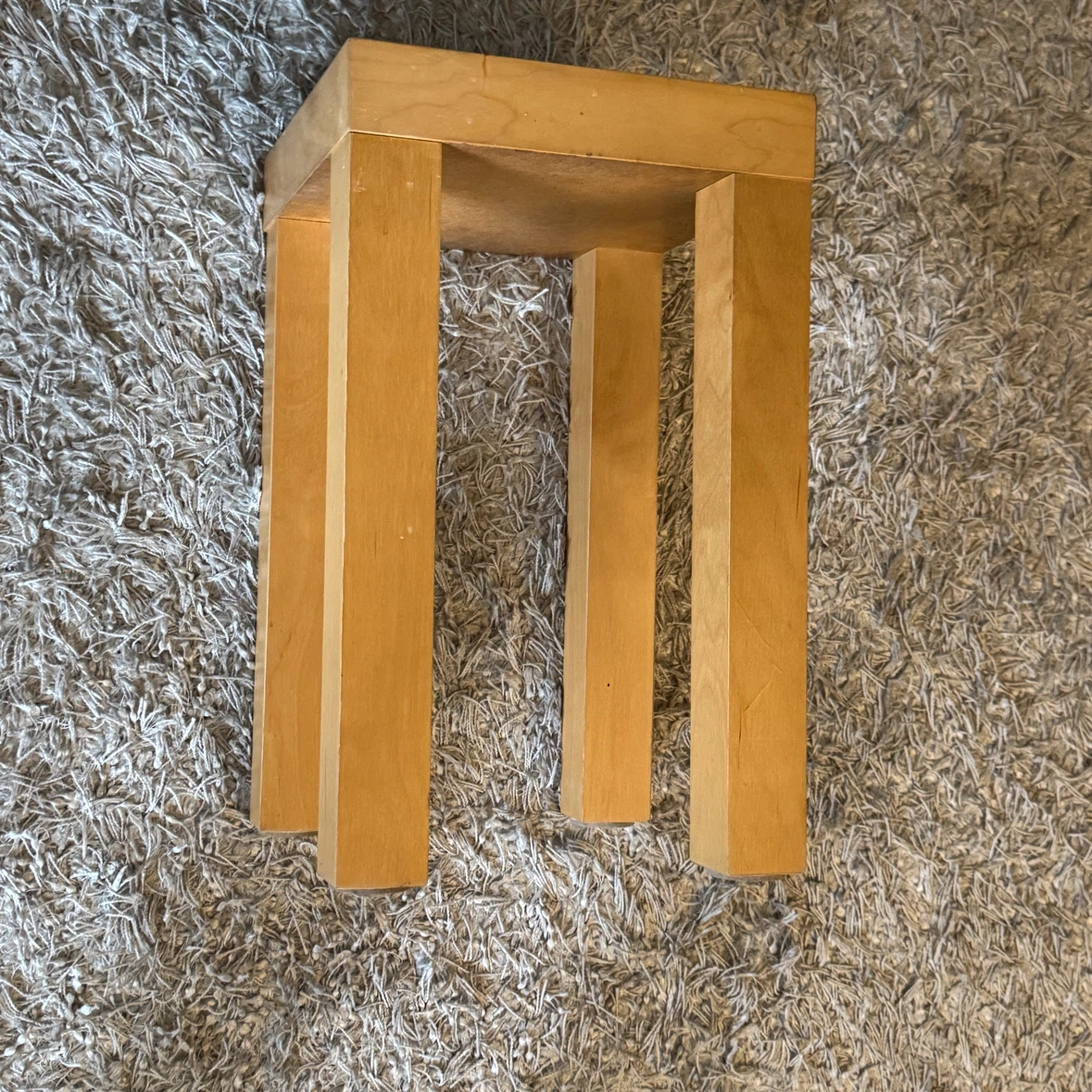 Wooden Stool - photo 2