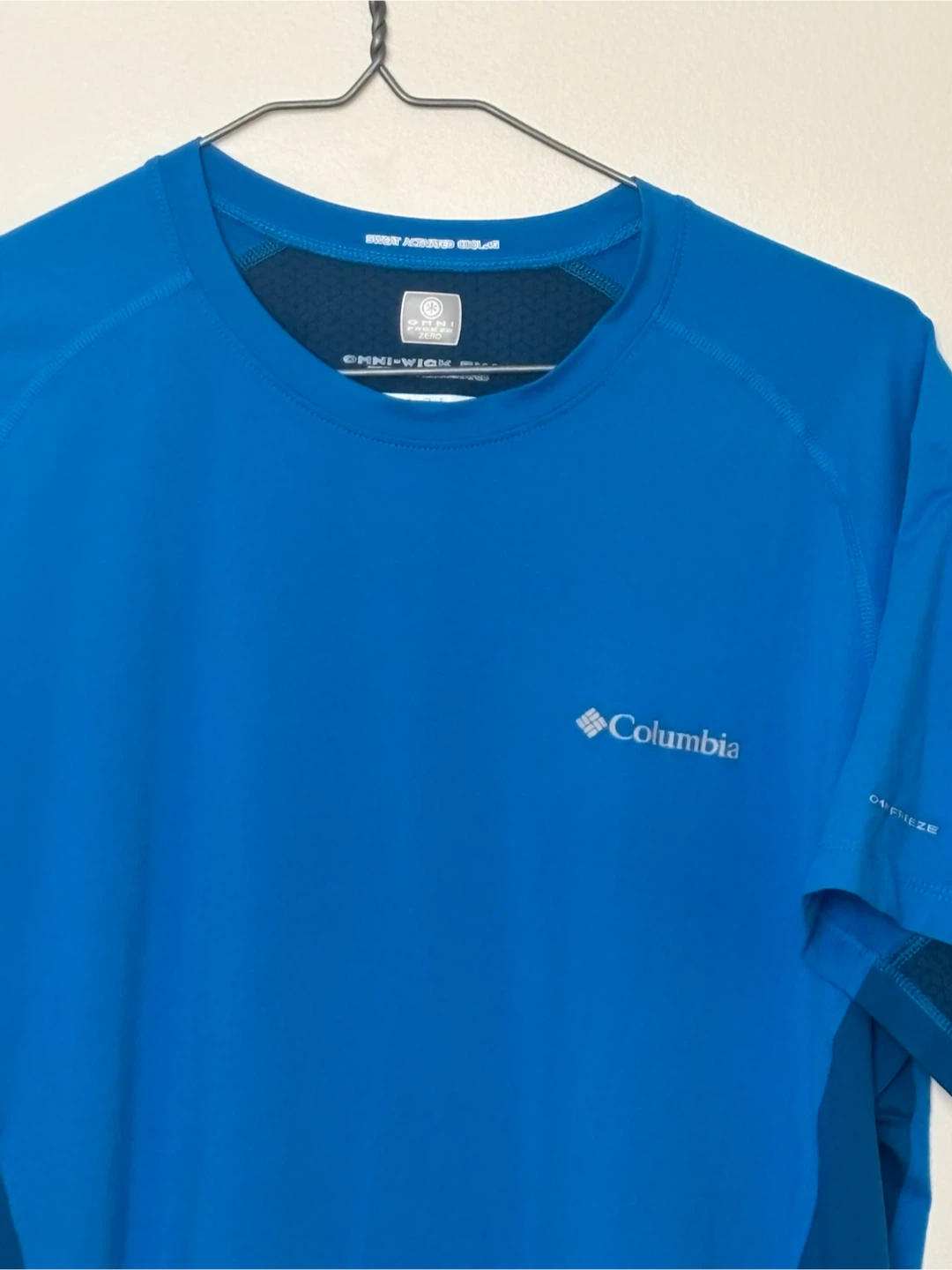 Columbia Men's Blue Omni-Freeze Zero T-Shirt - photo 2