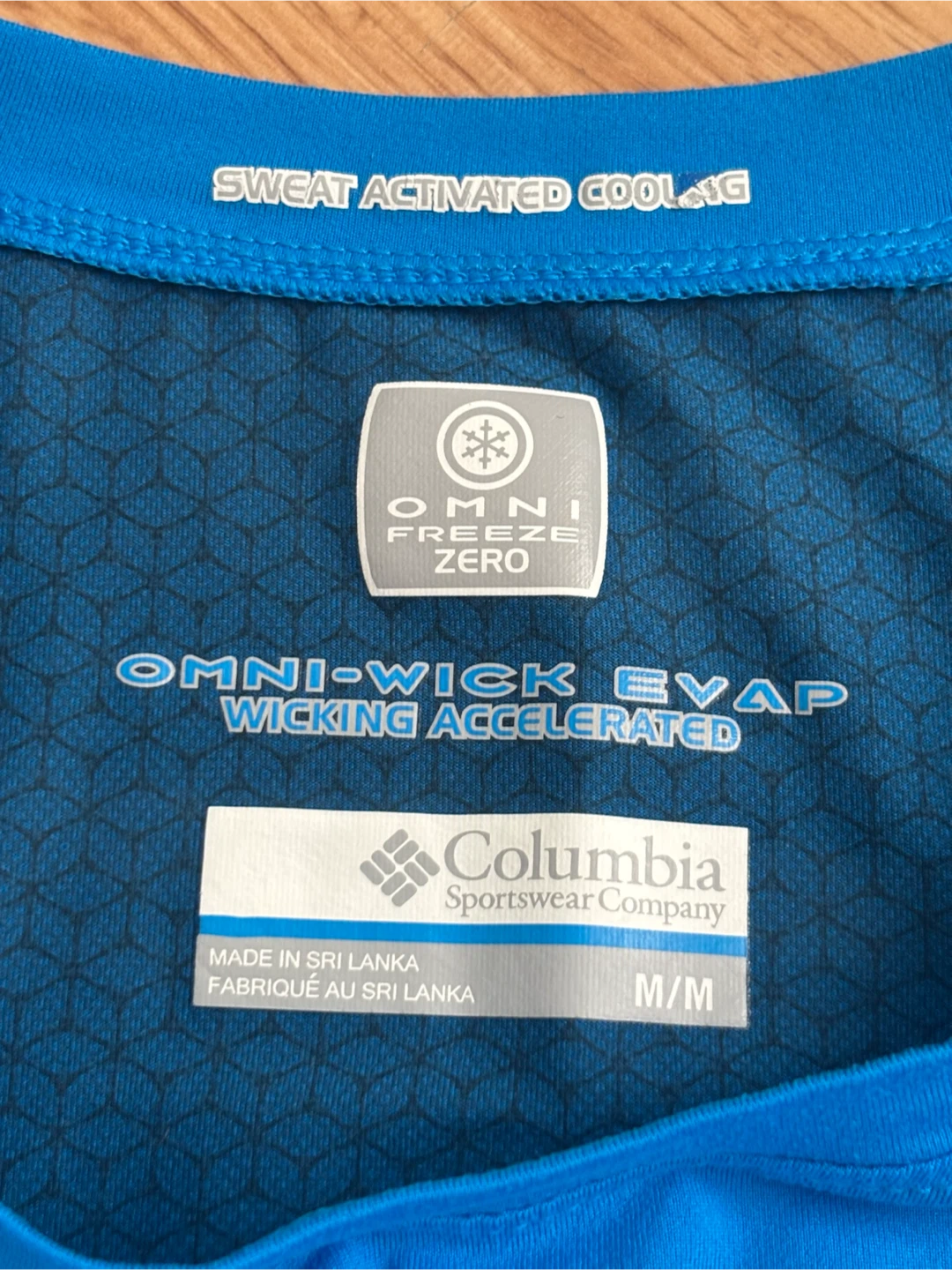 Columbia Men's Blue Omni-Freeze Zero T-Shirt - photo 4