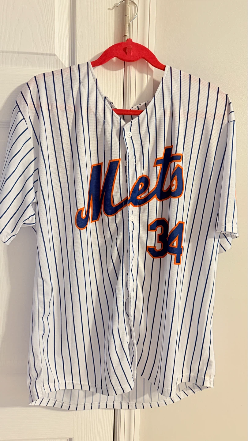 New York Mets Syndergaard #34 Baseball Jersey