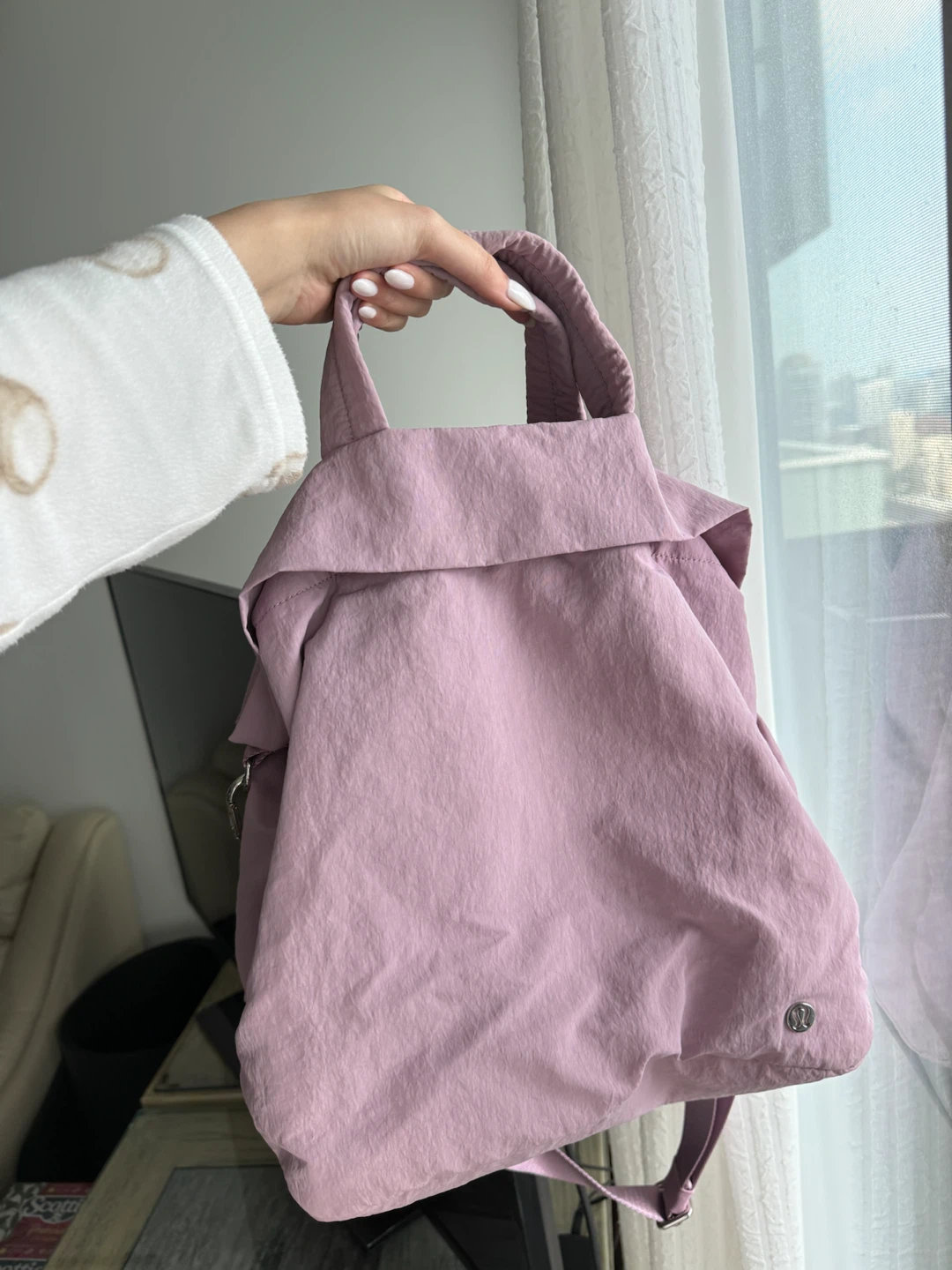 Lululemon On My Level Tote Bag in Lavender