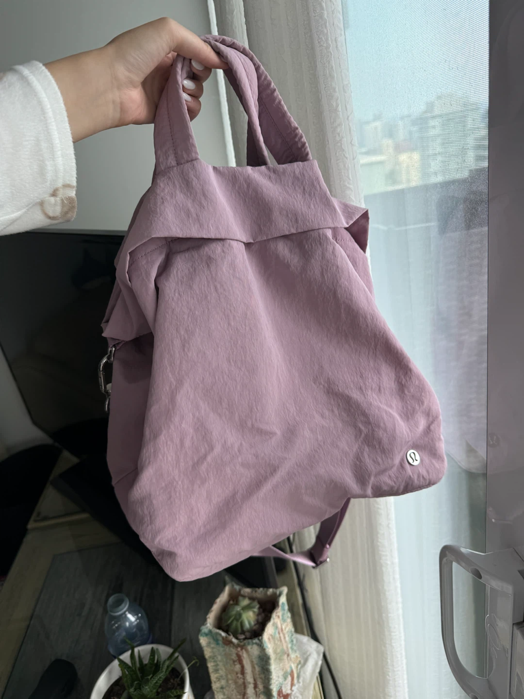 Lululemon On My Level Tote Bag in Lavender - photo 3