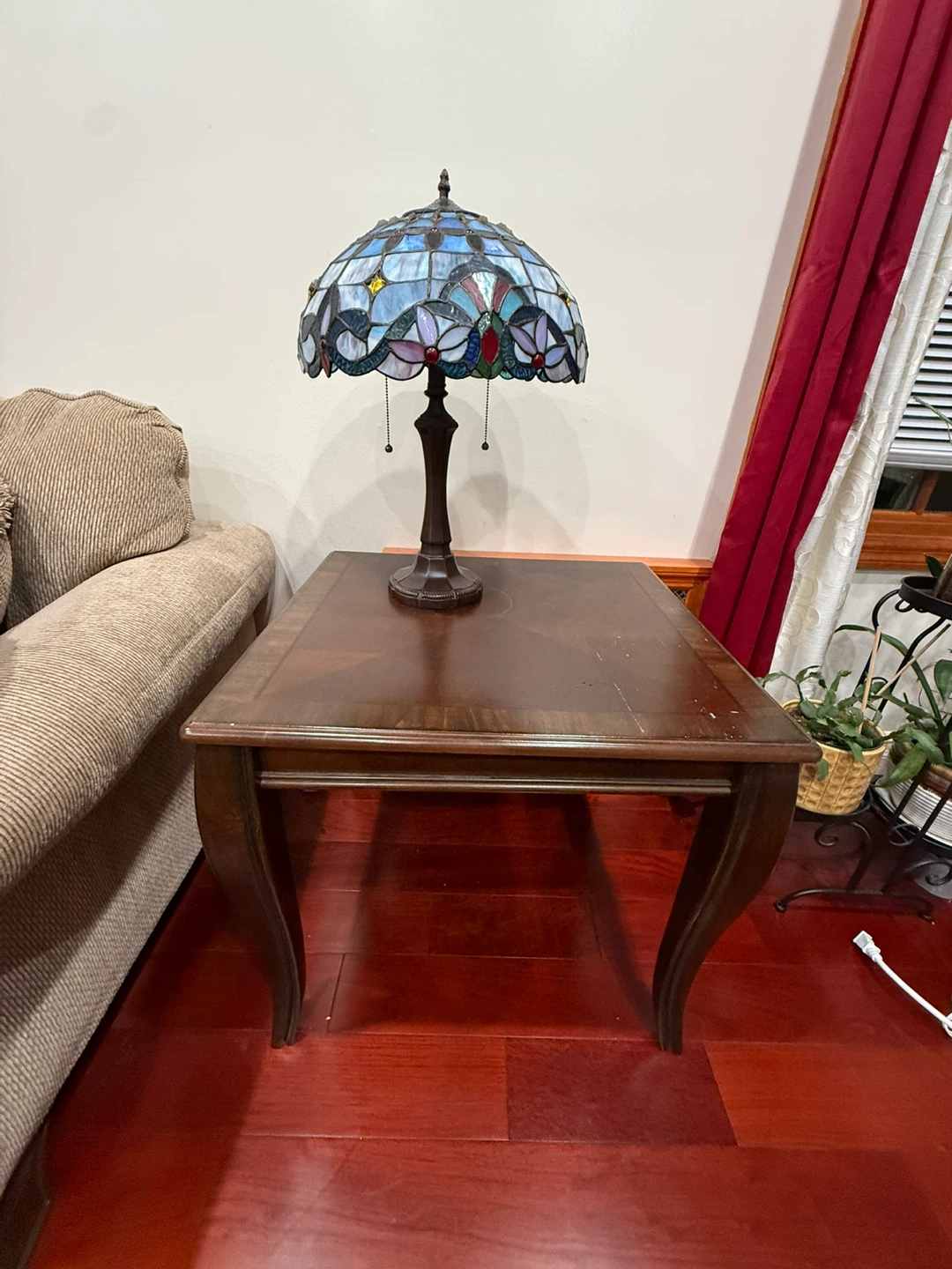 Wooden side table