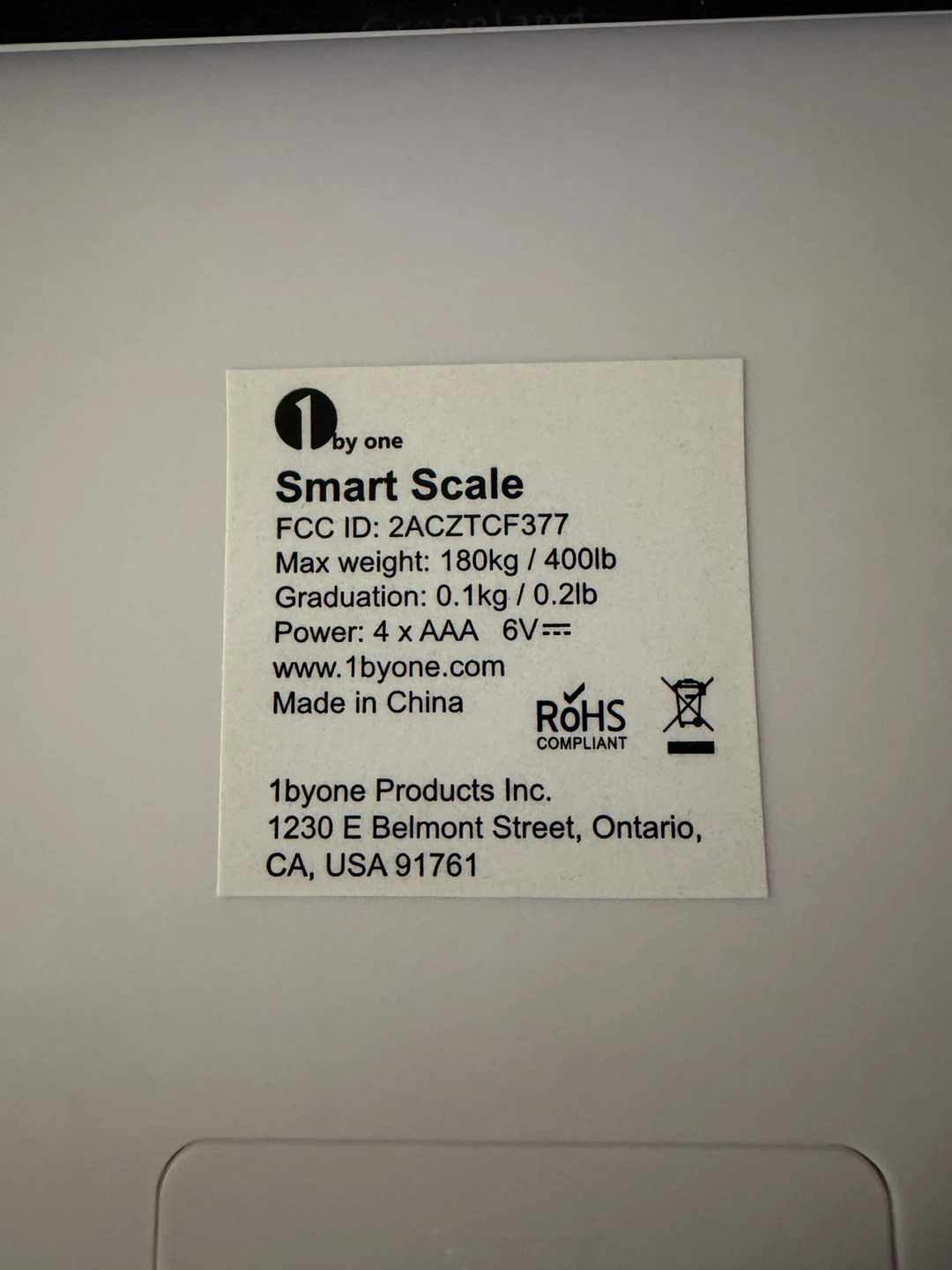 1byone Smart Scale - photo 3