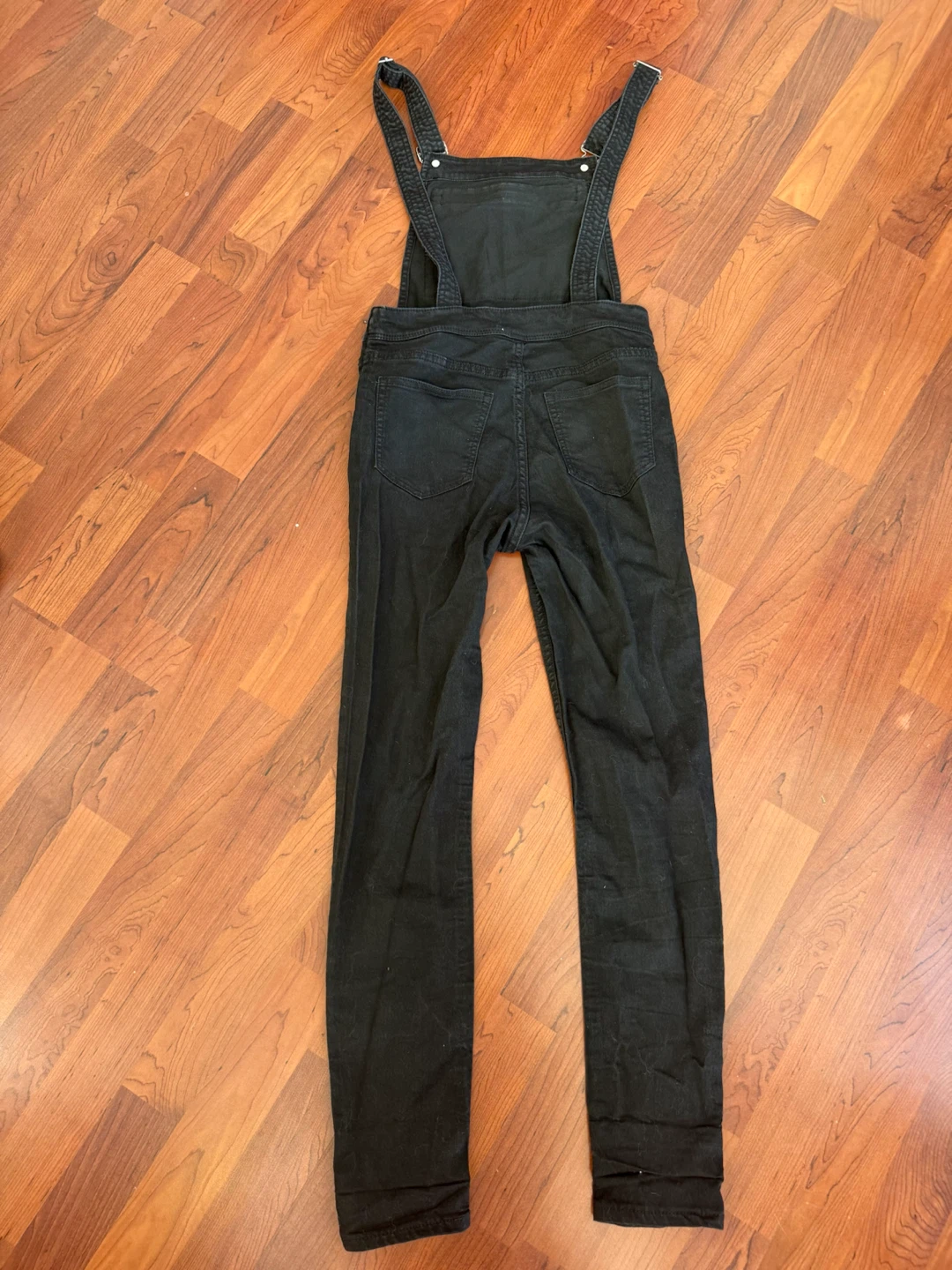 H&M Black Cargo-Style Overalls — US 2 - photo 2