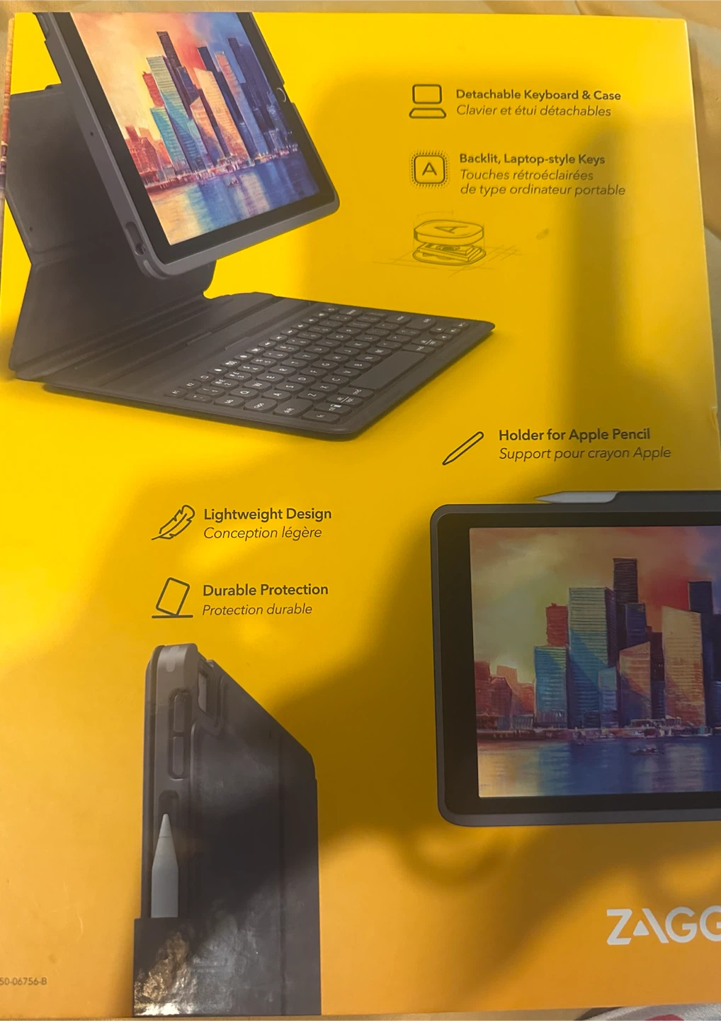 ZAGG Pro Keys Keyboard Case for iPad (8th Gen) - photo 2
