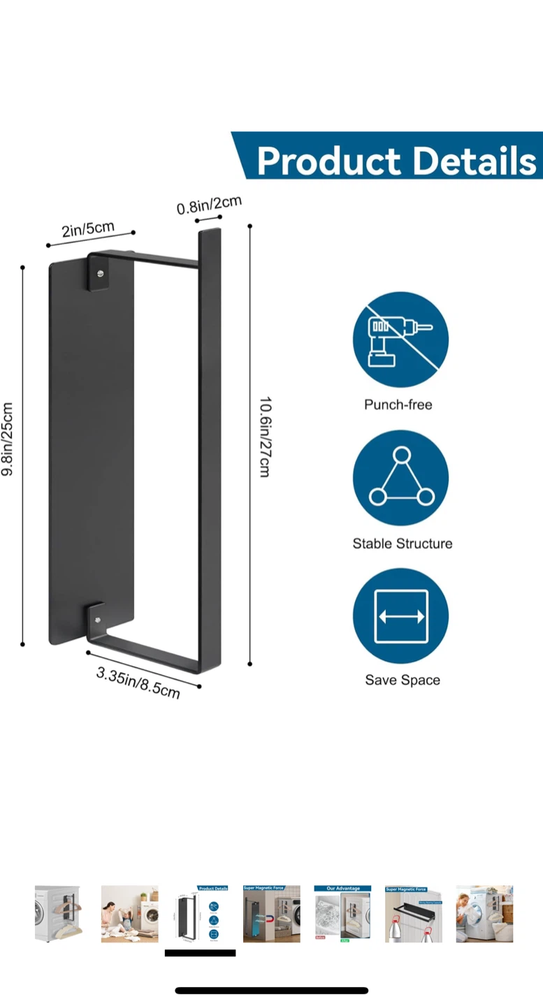New Magnetic Hanger Organizer Stacker