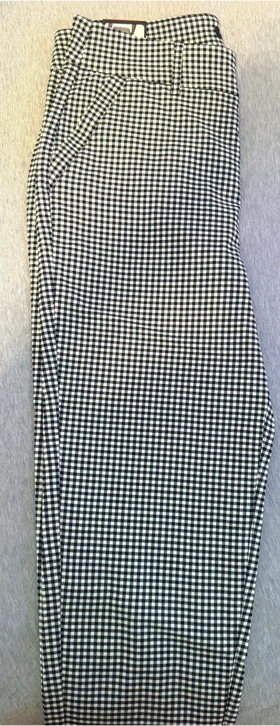 Mario Surrani Gingham Pants - Size Medium - photo 3