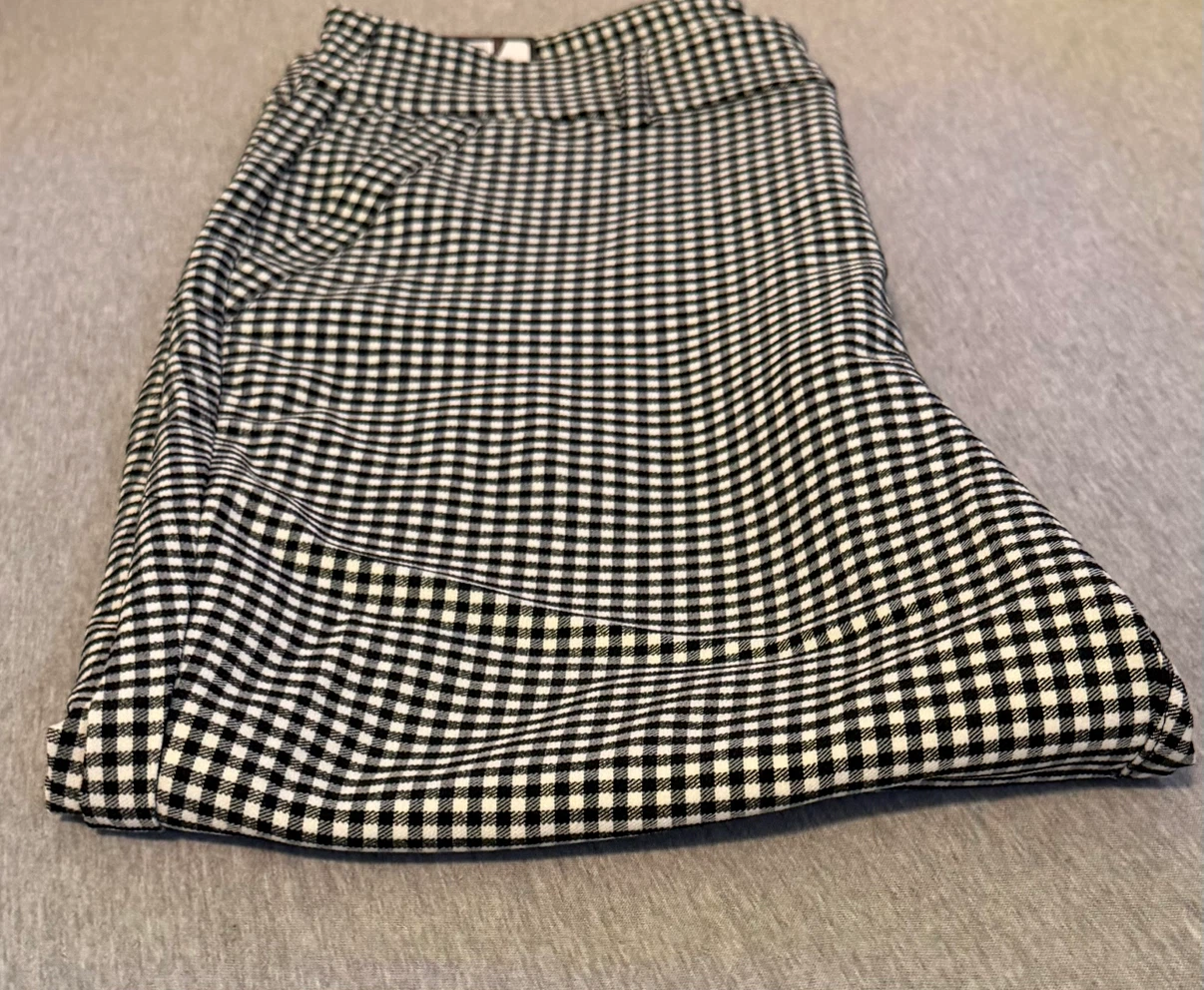Mario Surrani Gingham Pants - Size Medium - photo 5