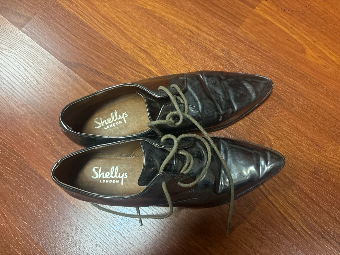 Shellys London Metallic Oxford Shoes - photo 2