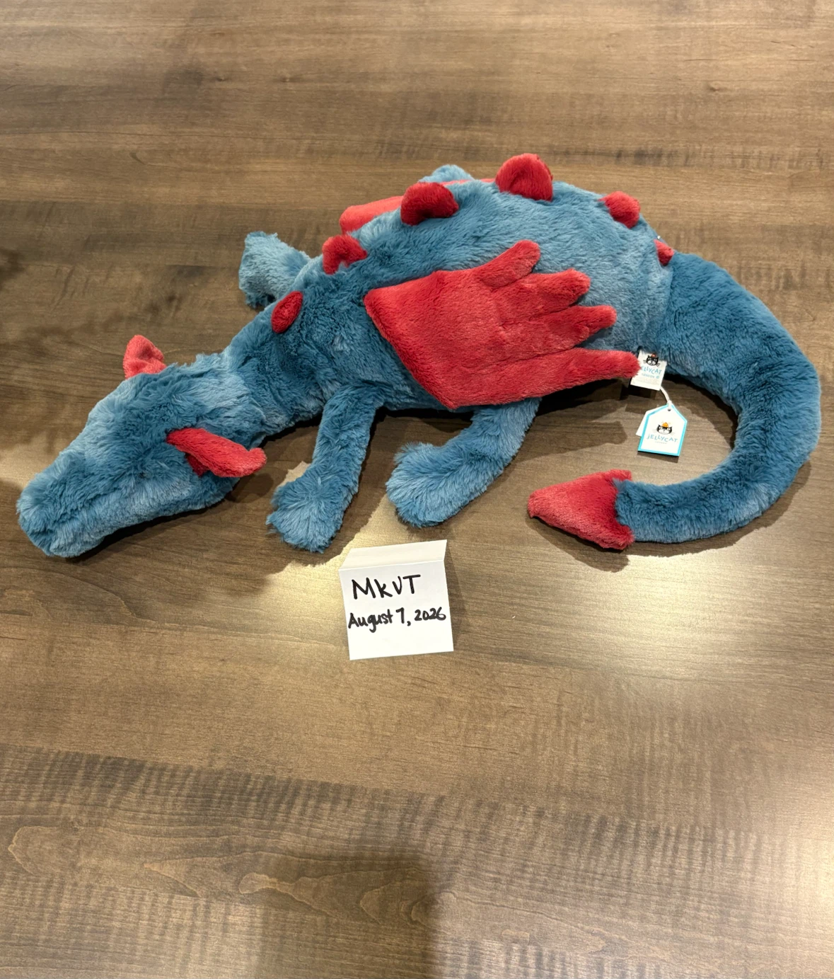 Brand New Huge Jellycat Dexter Dragon