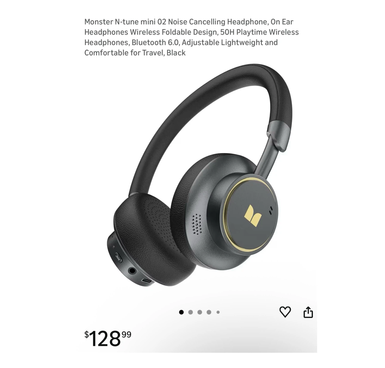 Brand new N-tune mini 02 Noise Cancelling Headphone