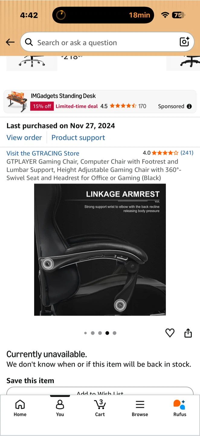GTRACING Gaming Chair - photo 3