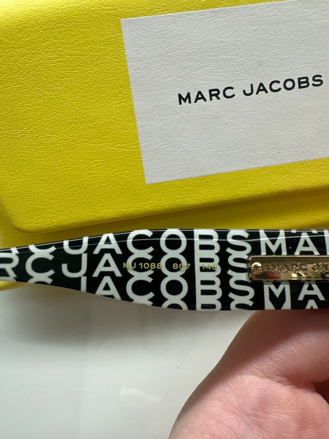 Marc Jacobs Black Acetate Glasses with Case - photo 3