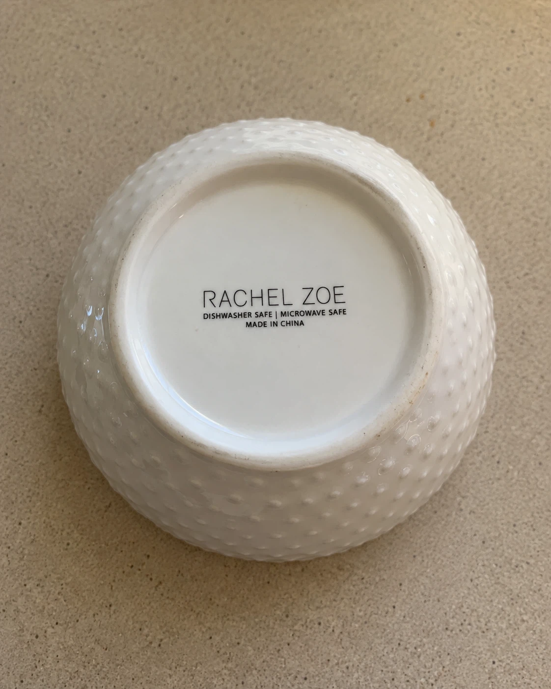 RACHEL ZOE White Textured Bowl with Chopsticks - photo 2
