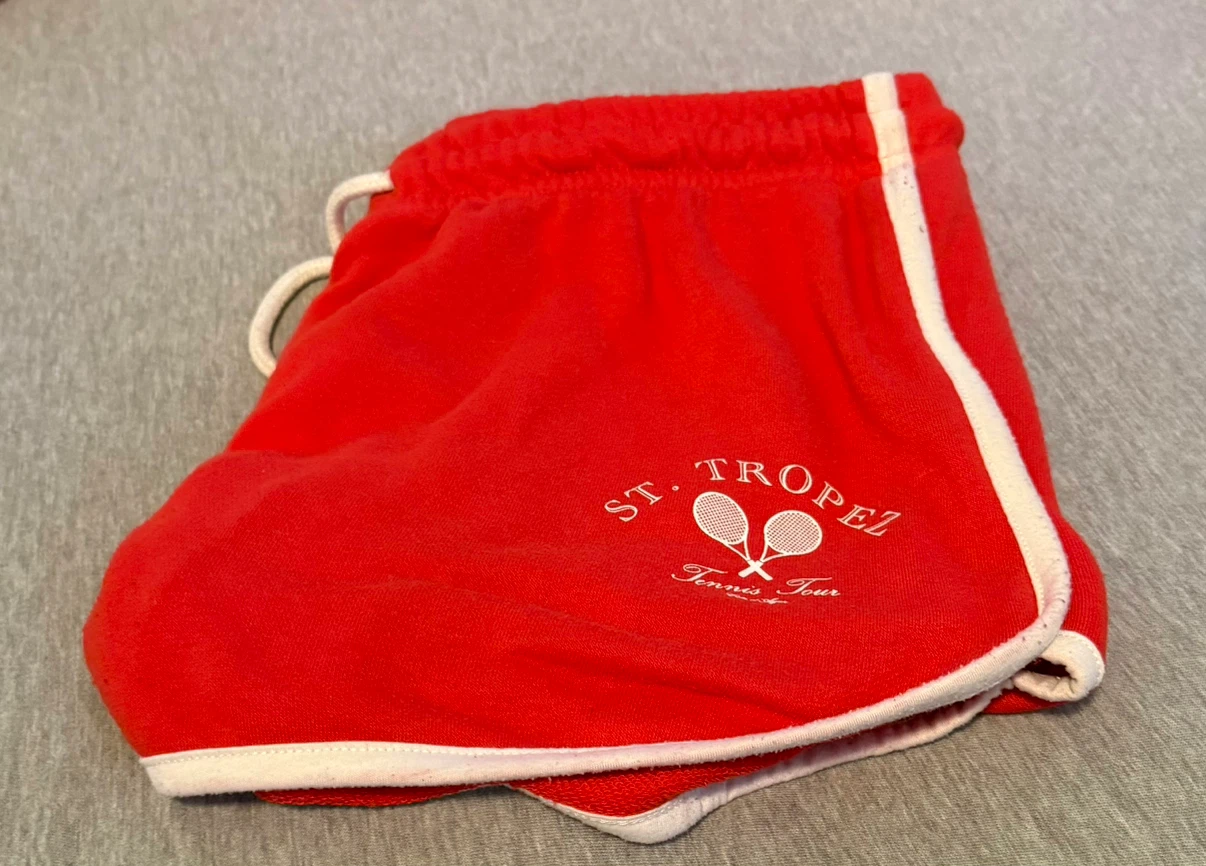 Red St. Tropez Tennis Tour Shorts - photo 2