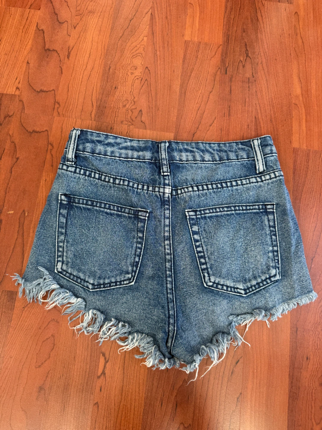 Emory Park Distressed Denim Shorts – Size Small – High Rise - photo 2