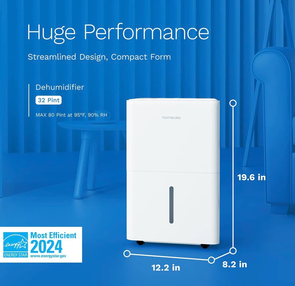 HomeLabs Dehumidifier - photo 2