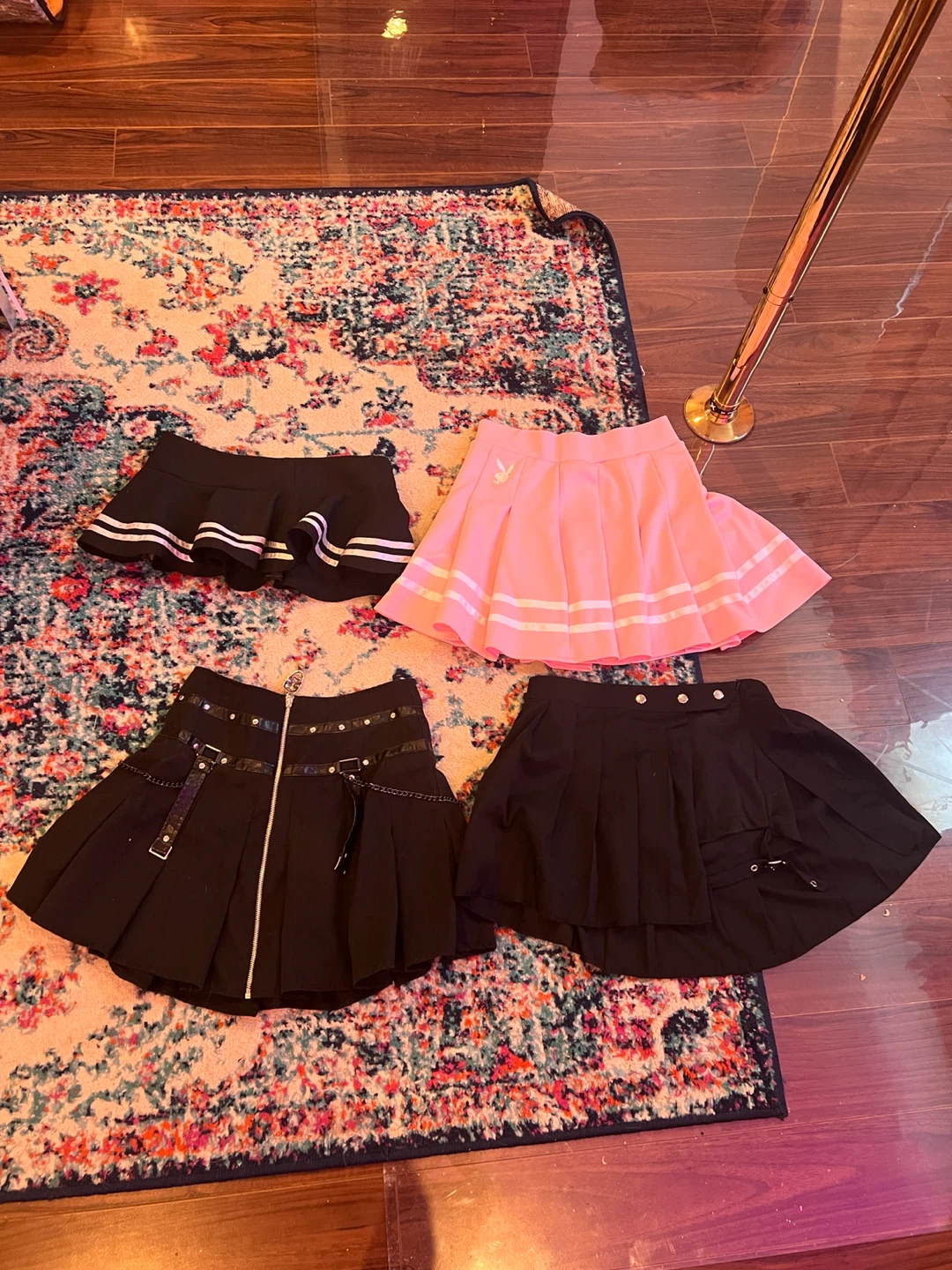 Playboy Bunny Pleated Skirt