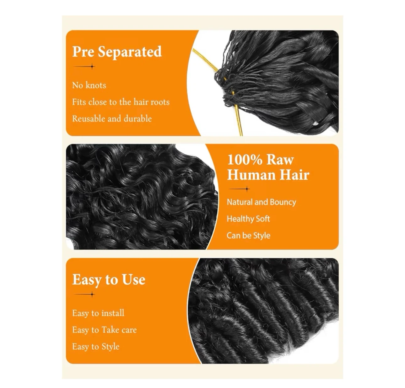 Brand new Human Crochet Hair for Black Women - photo 4