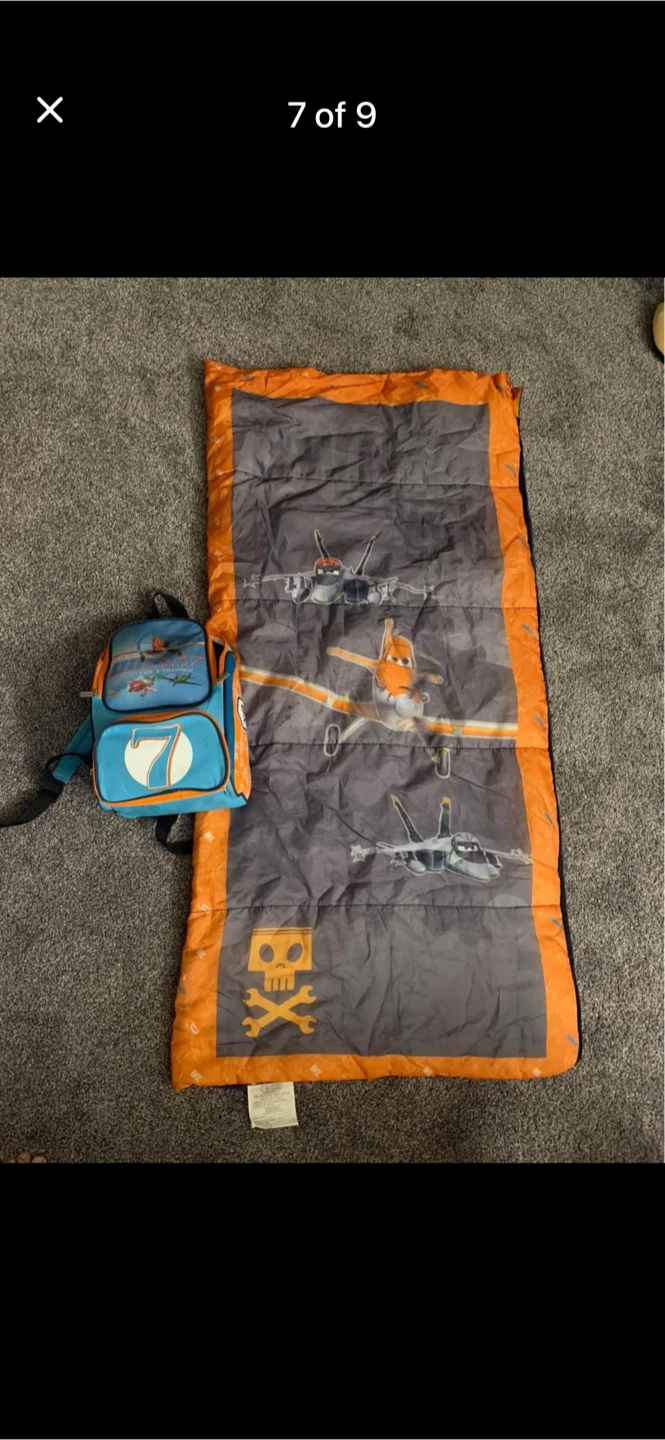 Kids Sleeping Bag and Backpack Set - photo 2