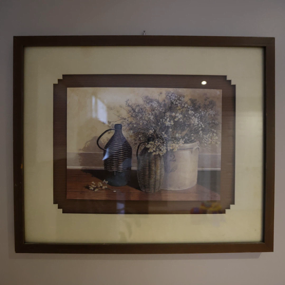 Pair Framed Still Life Wall Art