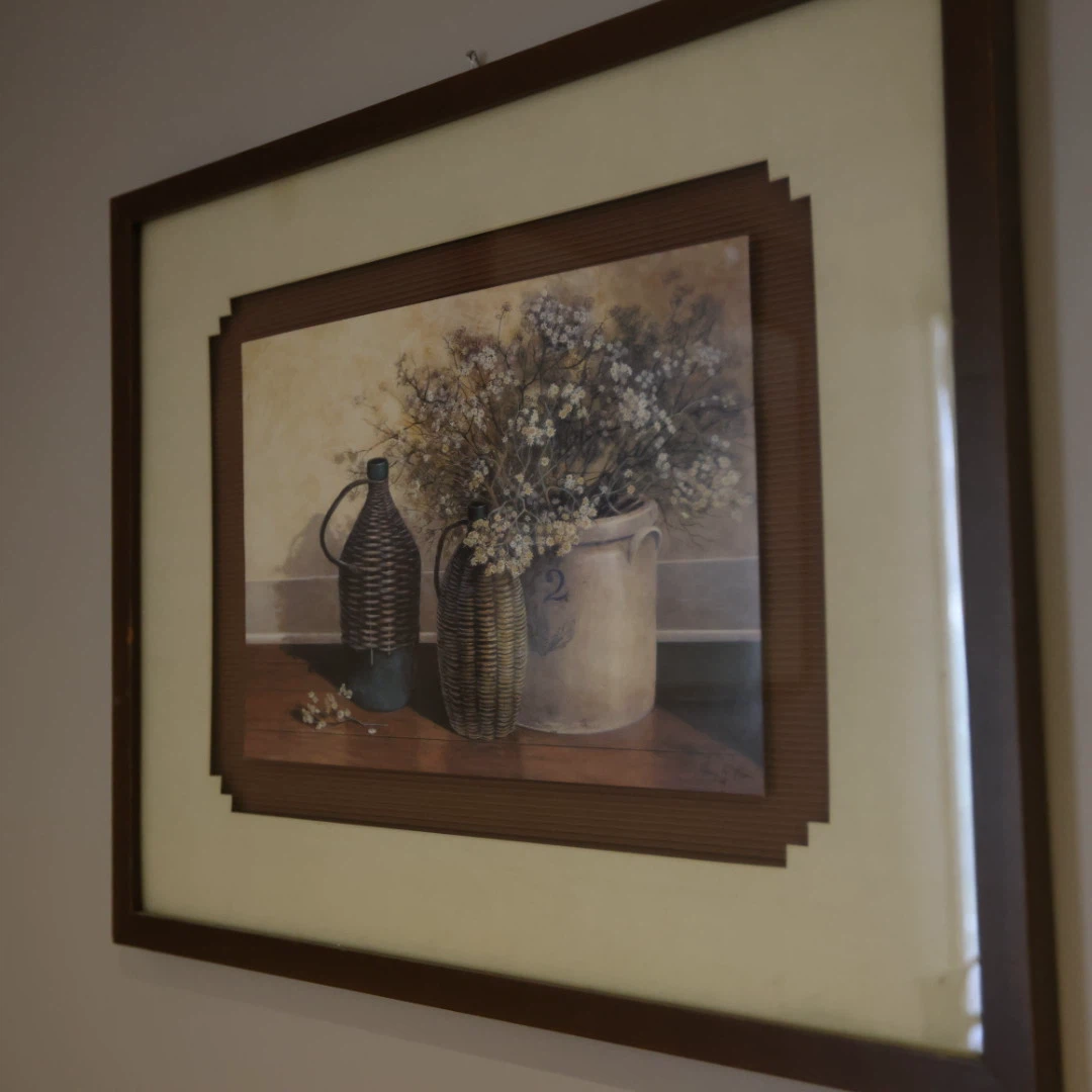 Pair Framed Still Life Wall Art - photo 3