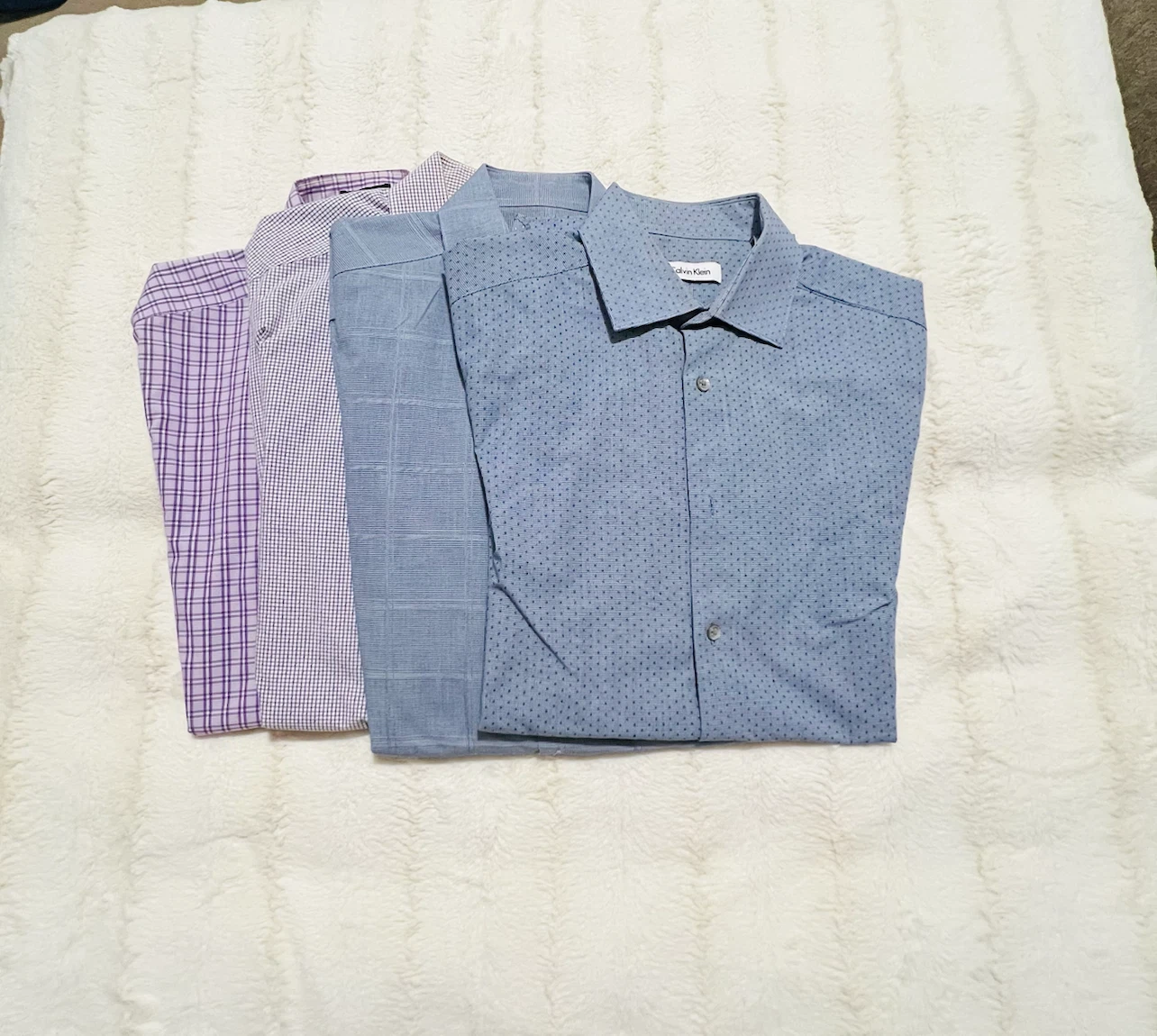 4 Calvin Klein dress shirts size Large - photo 2