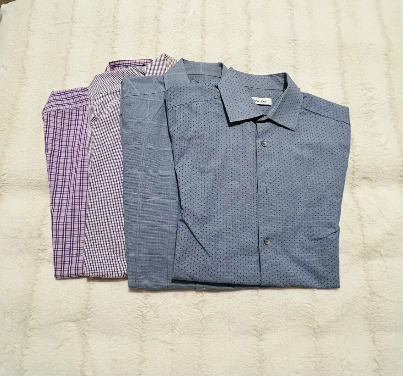 4 Calvin Klein dress shirts size Large - photo 3