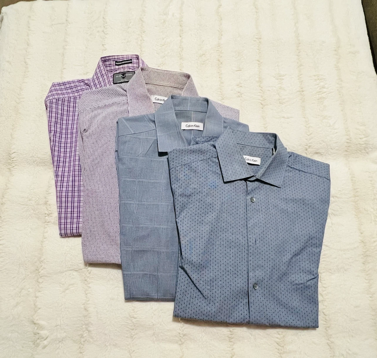 4 Calvin Klein dress shirts size Large - photo 4
