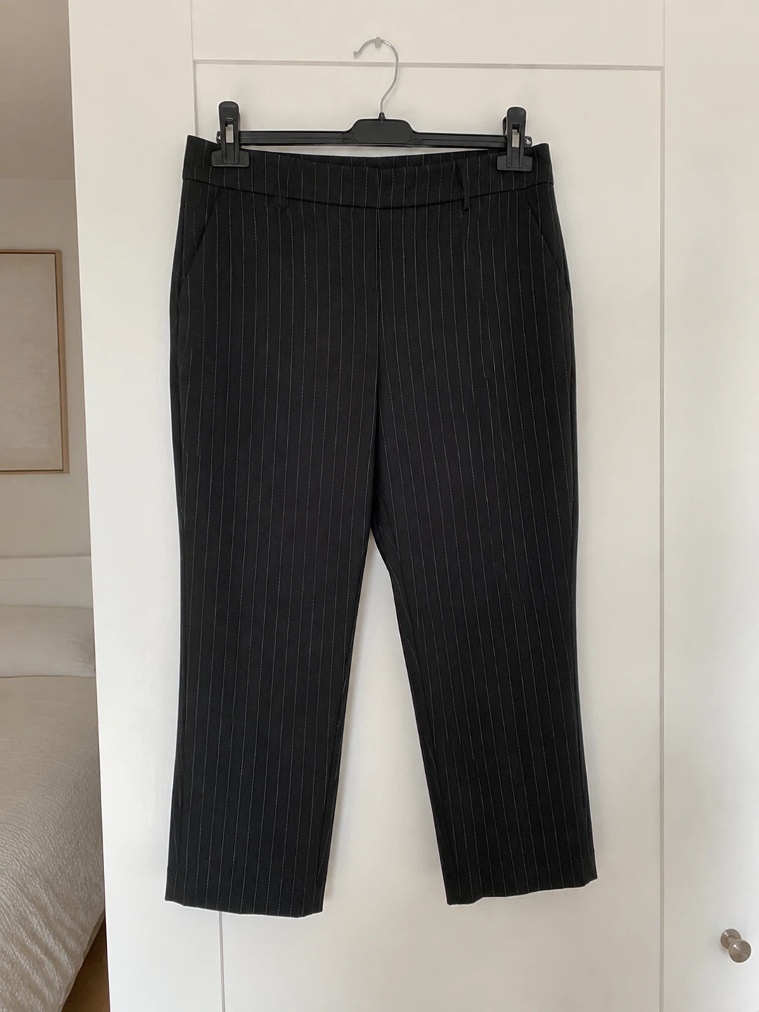Zara Striped Cropped Pants - photo 5