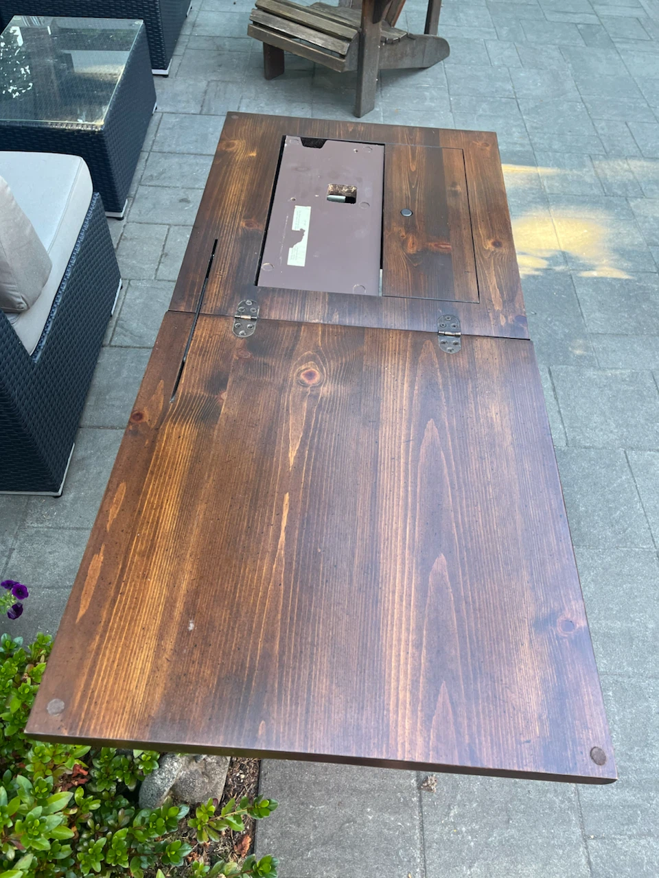 Wooden Sewing Table - photo 2