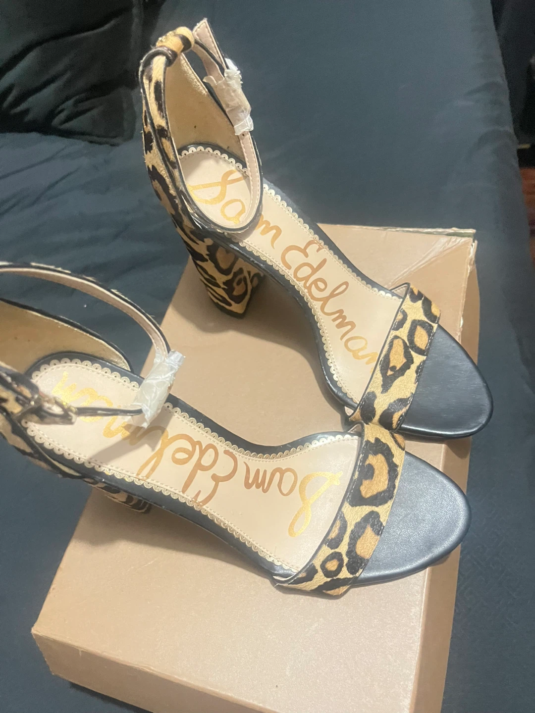 Sam Edelman Leopard Print Heels
