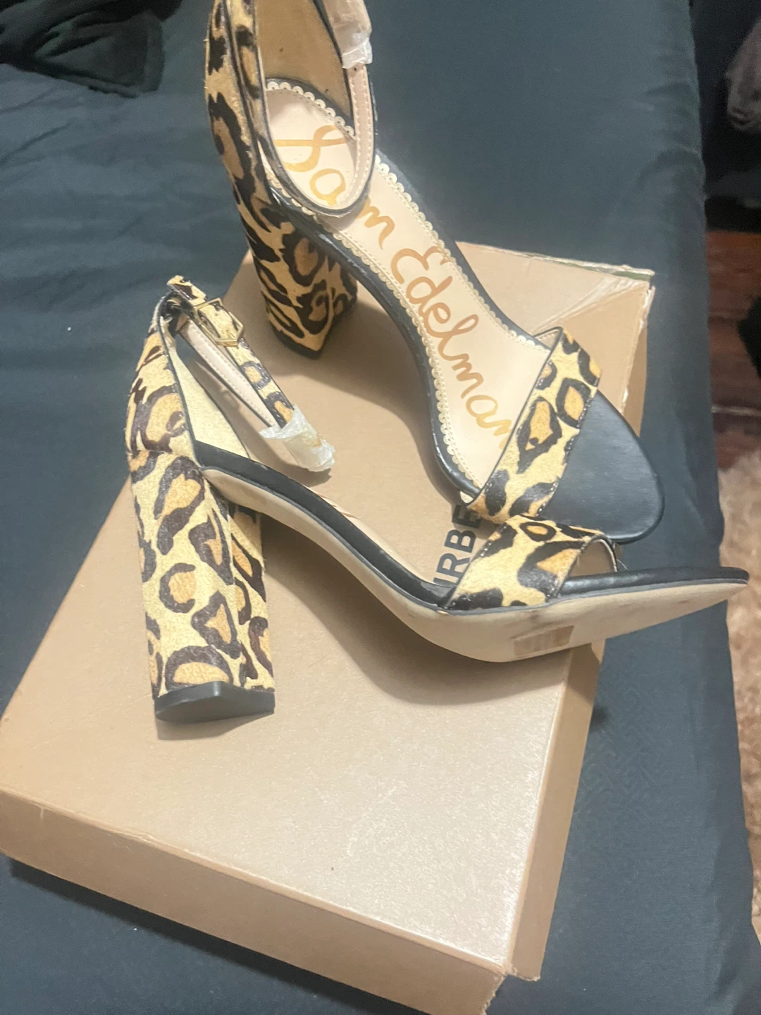 Sam Edelman Leopard Print Heels - photo 4